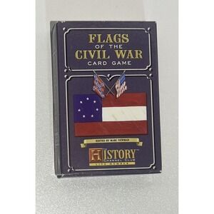 The History Channel's Flags of the Civil‎ War Card Game Cards Unopened